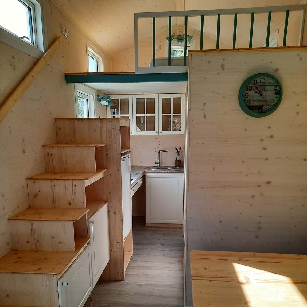 Tiny House Erzgebirge Innenansicht Tiny House Erzgebirge Innenansicht