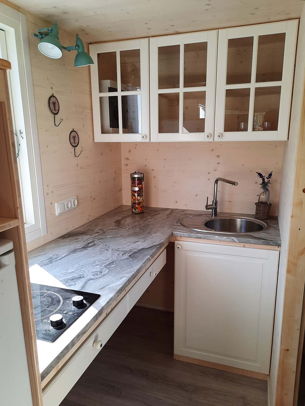 Beispiel Küche im Tiny House Erzgebirge Beispiel Küche im Tiny House Erzgebirge