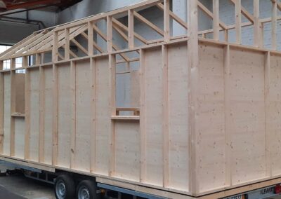 Tiny House Rohbau aussen