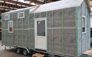 Tiny House Rohbau gedämmt