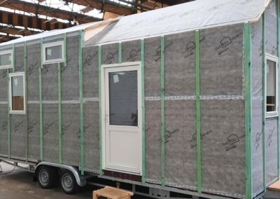 Tiny House Rohbau gedämmt