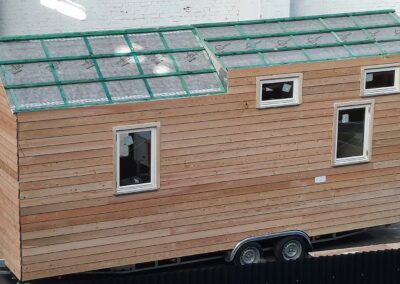 Tiny House Rohbau Aussenansicht