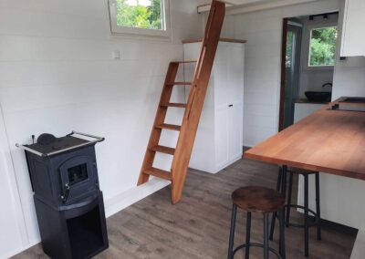 Tiny House Erzgebirge mit Ofen