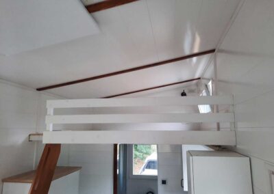 Tiny House Erzgebirge Schlafplatz